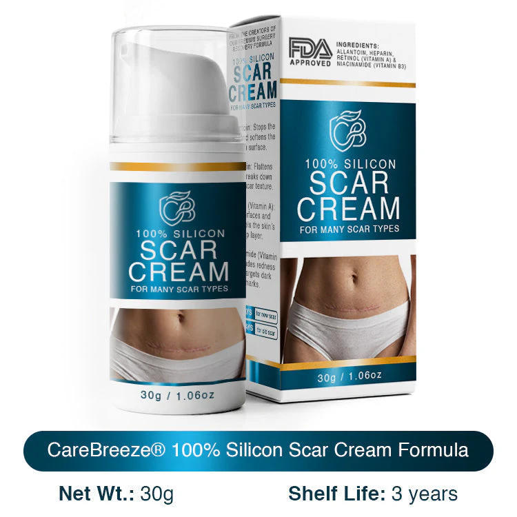 𝗖𝗮𝗿𝗲𝗕𝗿𝗲𝗲𝘇𝗲® 100% Silicone Scar Cream Formula 👨‍⚕️ - Image 9