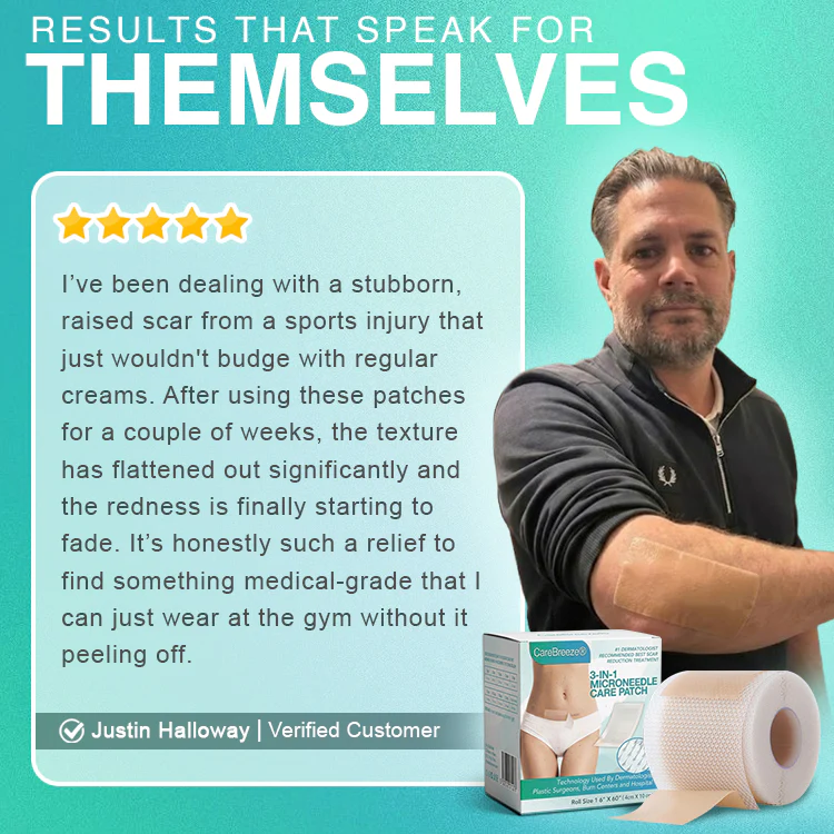 4pcs x 𝗖𝗮𝗿𝗲𝗕𝗿𝗲𝗲𝘇𝗲® Microneedle Scar Care Patch - Image 6